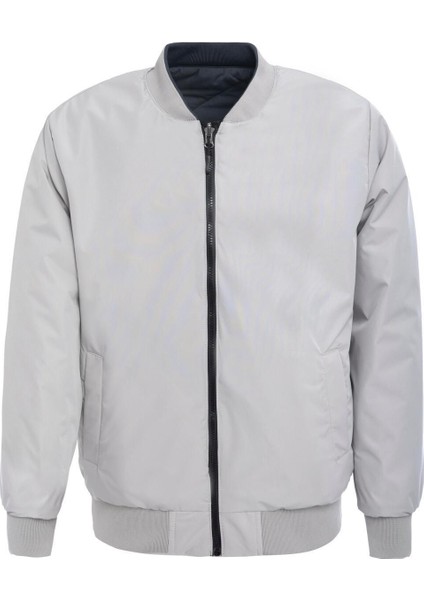 Unisex Çift Taraflı Giyilebilir Regular-Fit Kalıp Su Geçirmez Mont - 970DNGR