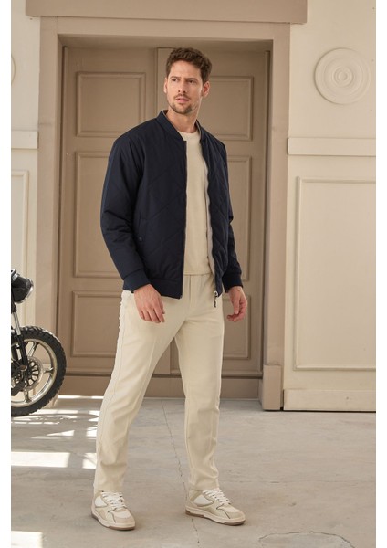 Unisex Çift Taraflı Giyilebilir Regular-Fit Kalıp Su Geçirmez Mont - 970DNGR