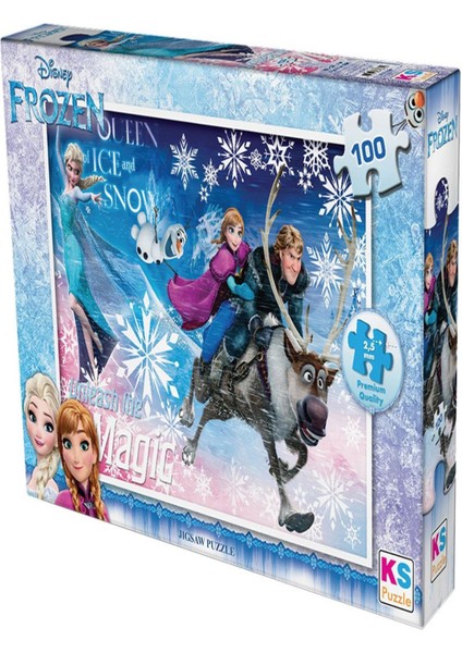 Ks Games Frozen Puzzle 100 Kod: FRZ714