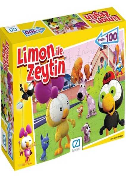 Ca Games 5084 Limon Zeytin Puzzle 100LÜ