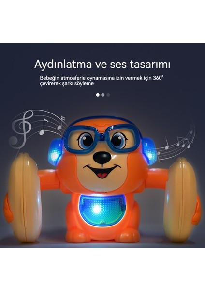 Karikatür Muz Sesle Kontrol Edilen Yuvarlanan Maymun (Yurt Dışından) fırsatları