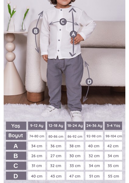 Organik Muslin Takım Kız Erkek Bebek Çocuk Uzun Kollu Muslin Takım modelleri