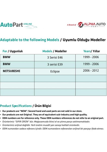 Bmw 3 Serisi E46-E39 Için Sunroof Güneşlik El Tutamağı-Koyu Bej