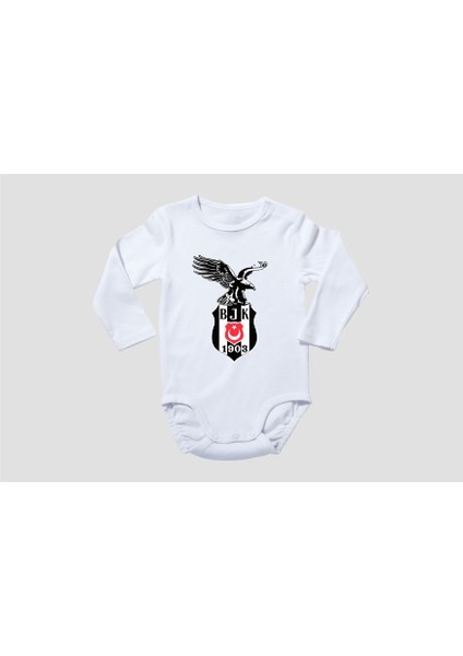 Organik Pamuk Kartal Bebek Uzun Kollu Body ZBN095