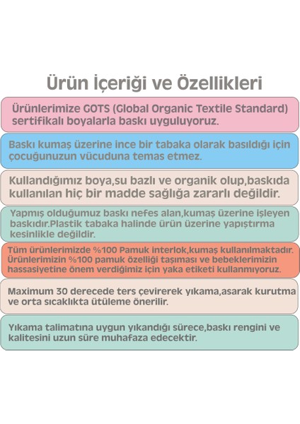 Outdoor One Uzun Kollu Organik Pamuk Baskılı Bebek Body Zıbın ZBN152