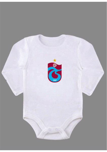 Uzun Kollu Organik Pamuk Baskılı Bebek Body Zıbın ZBN168