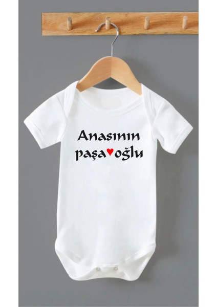 Organik Pamuk Anasının Paşaoğlu Azeri Bebek Body Zıbın Zbn0150