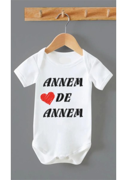 Outdoor One Organik Pamuk Annem De Annem Bebek Body Zıbın Zbn0159