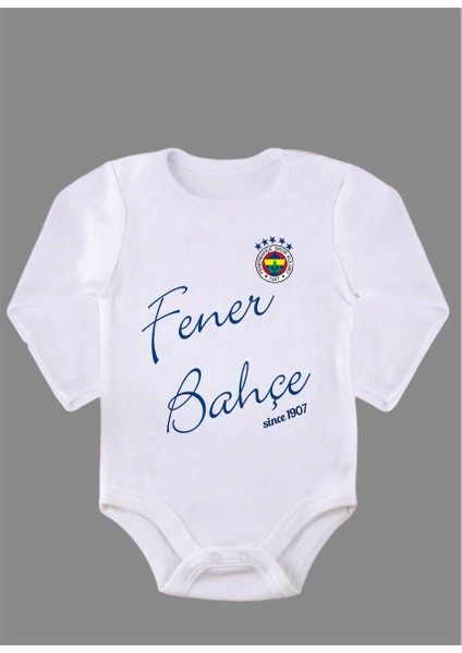 Uzun Kollu Organik Pamuk Baskılı Bebek Body Zıbın Zbn180