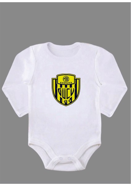 Uzun Kollu Organik Pamuk Baskılı Bebek Body Çıtçıtlı Zıbın ZBN002