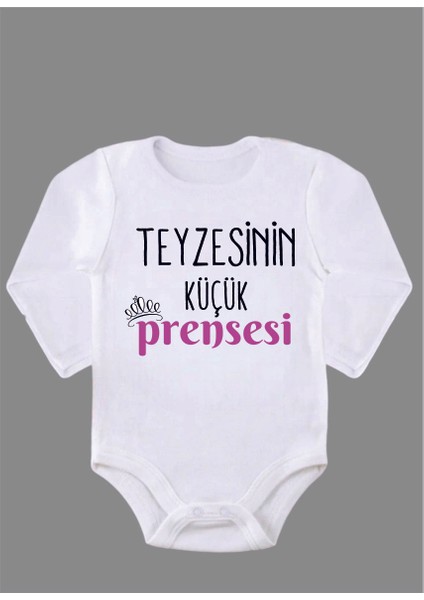 Uzun Kollu Organik Pamuk Baskılı Bebek Body Zıbın ZBN165