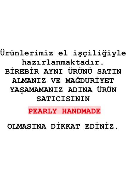 Pearly Handmade (H)Inci Kristal Toka Firkete Düğün Kına Nişan Nikah Gelin Tokası Topuz Tokası