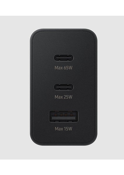 Type C & Type A Hizli Sarj Aleti Uclu 2xtype C- USB (65W - 25W - 15W)ADAPTÖR