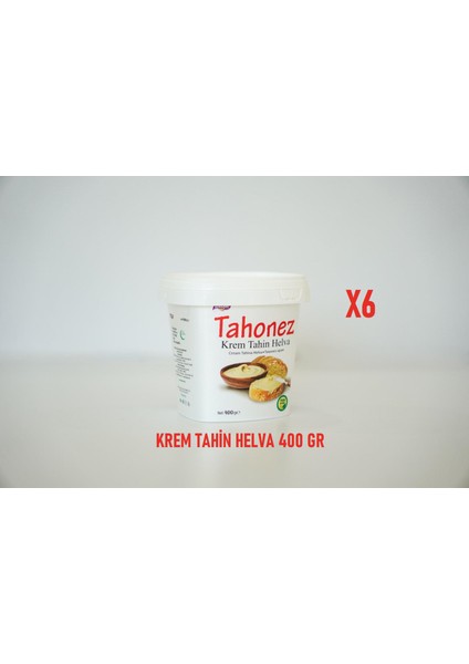 Tahonez Krem Helva 400 gr 6 Adet