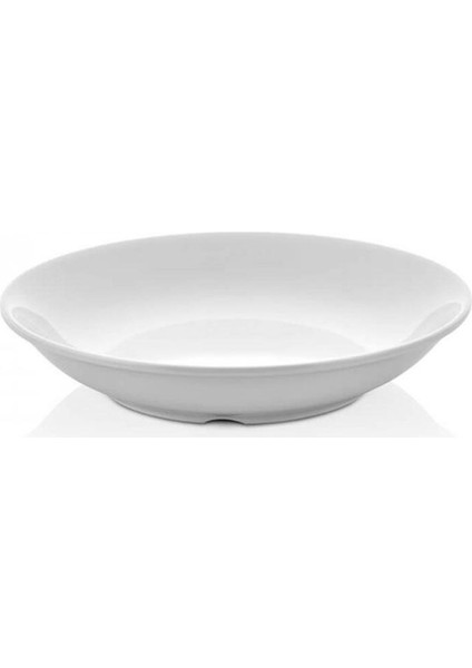 717 Kırılmaz Termo 20 cm 12 Adet Çukur Yemek Tabak