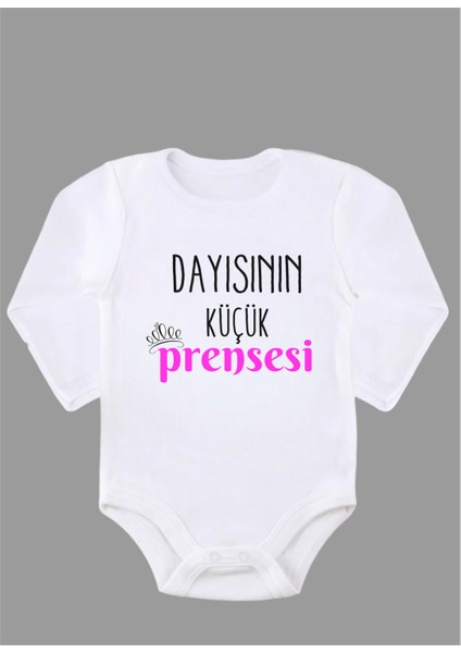 Uzun Kollu Organik Pamuk Baskılı Bebek Body Çıtçıtlı Zıbın Zbn091