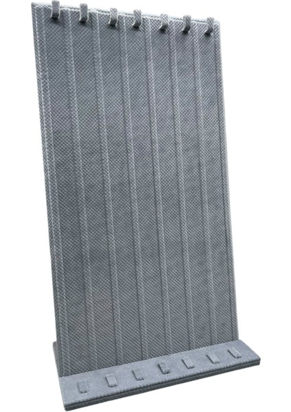 Yerli Üretim Keten Kumaş Mavi Renk 45/25 cm Ayaklı Tırnaklı Tesbih Yüzük Kombin Sergileme Standı fırsatları