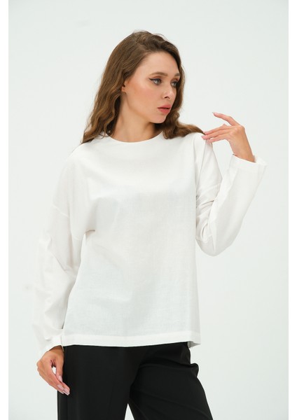 Kadın Dokuma Oversize Bluz fiyatları