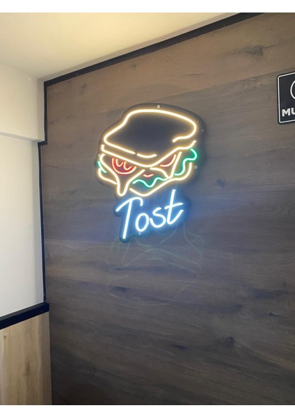 Neon LED Tabela İşletmelere Özel -Tost-