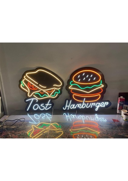 Neon LED Tabela İşletmelere Özel -Tost-
