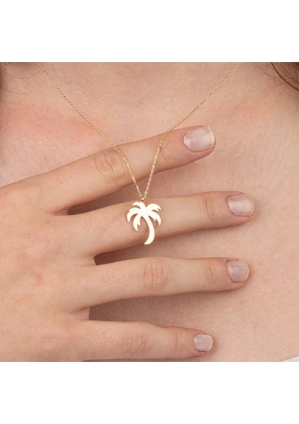 Altın Kolye - Altın Kolye - Palmiye Ağacı 14 Ayar Altın Kolye fiyatları