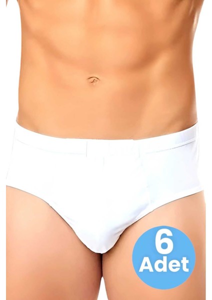 Erkek Pamuklu Slip 6'lı Paket modelleri