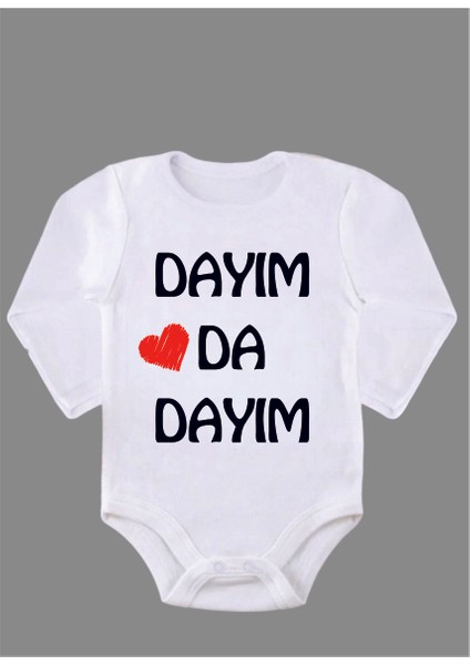 Uzun Kollu Organik Pamuk Baskılı Bebek Body Çıtçıtlı Zıbın Zbn077