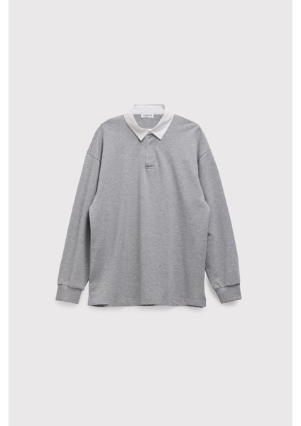 Gömlek Yaka Sweatshirt