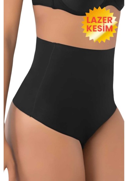 Kadın Lazer Kesim ve Toparlayıcı String Korse
