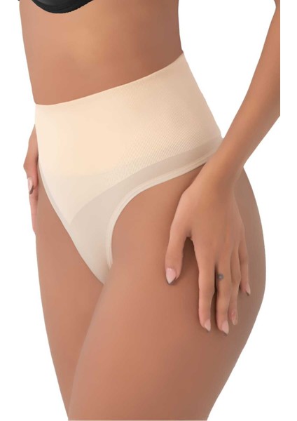 Kadın Dikişsiz Alt Karın Toparlayıcı String Külot Korse 3'lü Set fırsatları