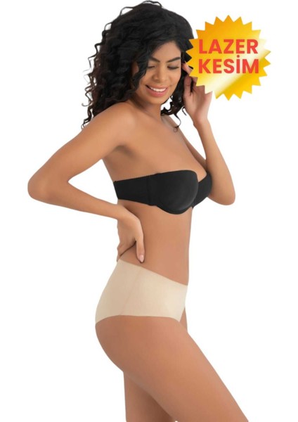 Kadın Lazer Kesim Karın Toparlayıcı ve Bato Külot Korse 3'lü Set modelleri