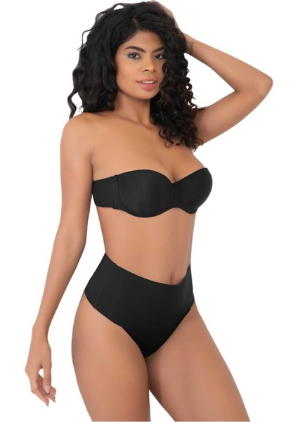 Kadın Lazer Kesim Karın Toparlayıcı ve String Korse 3'lü Set modelleri