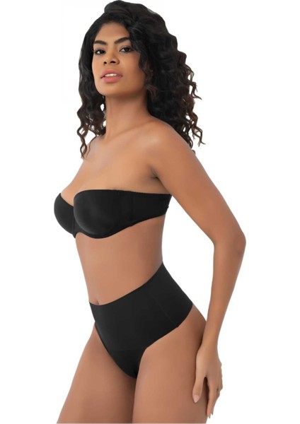 Kadın Lazer Kesim Karın Toparlayıcı ve String Korse 3'lü Set fırsatları