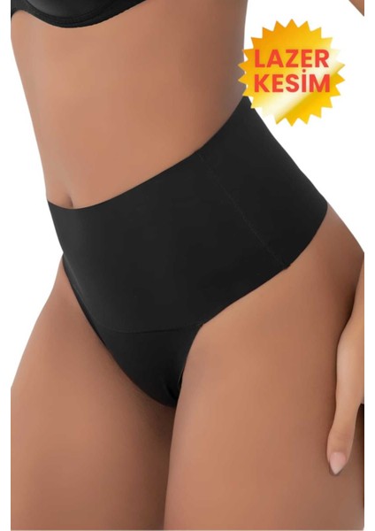 Kadın Lazer Kesim Karın Toparlayıcı ve String Korse