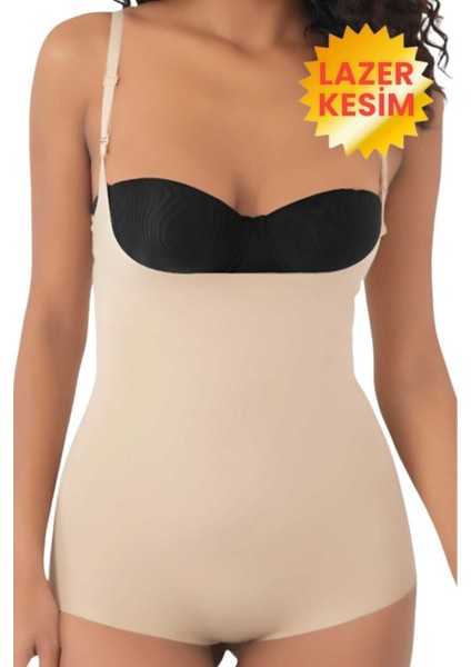 Kadın Lazer Kesim ve Toparlayıcı Göğüs Altı Askılı Body Korse 3'lü Set fırsatları