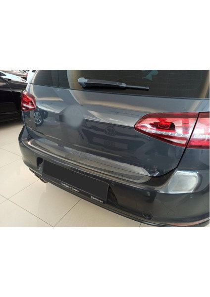 Golf 7 - 7.5 2013-2020 Içın Uyumlu Arka Tampon Ust Koruma B Dızayn fiyatları