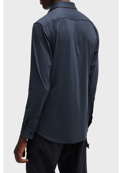 Slim Fit Jarse Gömlek Erkek Gömlek 50519844 405 fiyatları