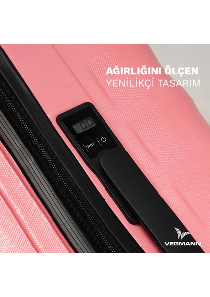 Tartılı Scadel Kırmızı 3 Lü Valiz Seti fırsatları
