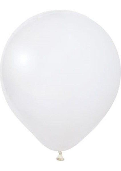18 Inç Beyaz Jumbo Büyük Boy Balon 45 cm
