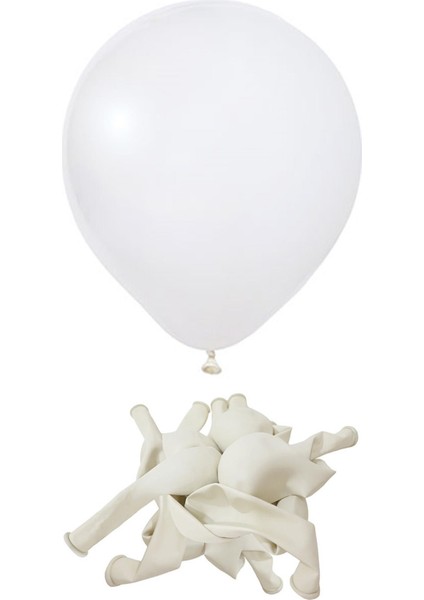 18 Inç Beyaz Jumbo Büyük Boy Balon 45 cm fiyatları