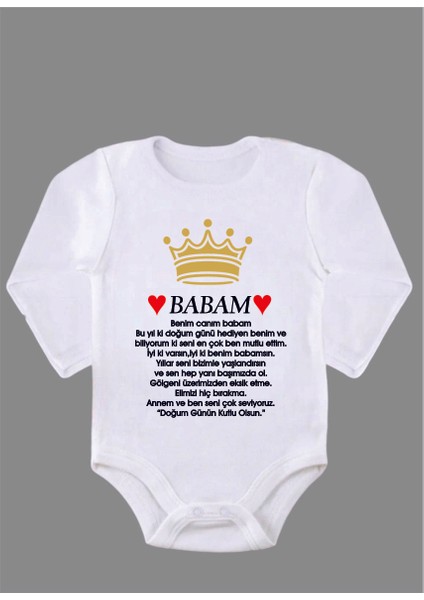 Uzun Kollu Organik Pamuk Baskılı Bebek Body Çıtçıtlı Zıbın Zbn037