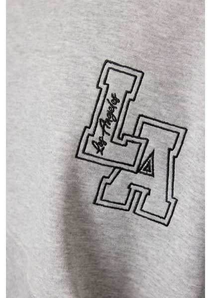 Kadın Moda Oversize Bisiklet Yaka Düşük Kol Crop Geniş Kalıp Asimertik Crop Kalın Örme Sweatshirt