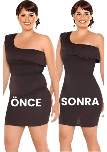 Kadın Toparlayıcı Dikişsiz Yüksek Bel Slip Korse 2'li Set fiyatları