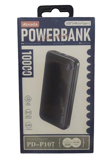 PD-P107 10.000 Mah Powerbank