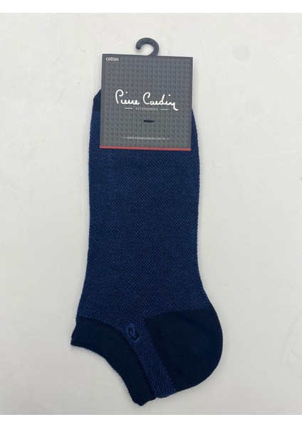 Pierre Cardin Pamuk Tekli Erkek Patik Çorabı 3032-PC Lacivert 3032-1