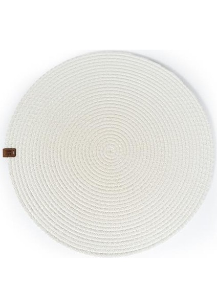 6 Kişilik Amerikan Servis Jüt Tabak Altlığı Supla Takımı 30CM Beyaz modelleri