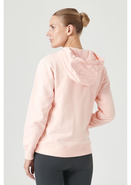 Lydney Kadın Kapüşonlu Sweatshirt Pembe