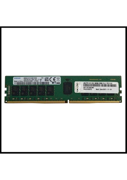 4X77A77495, 16GB, 3200MHZ, Ddr4, Ecc, CL22, Udımm, ST50 Uyumlu, Server Ram