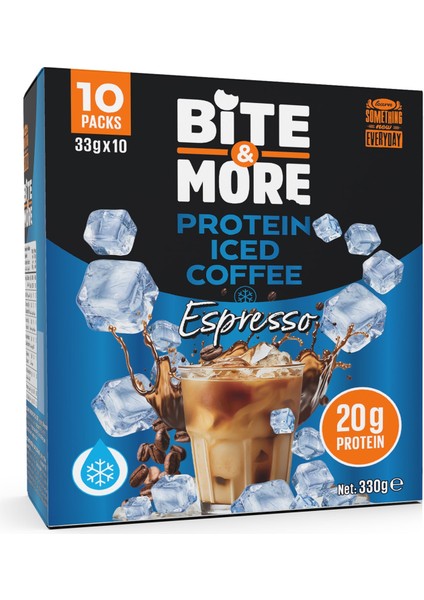 Proteinli Soğuk Kahve Espresso 33 gr x10 Adet