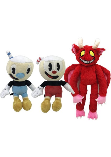 Macera Cuphead Oyunu Periferik Cuphead Kırmızı Şeytan Peluş Oyuncak Bebek (Yurt Dışından) fiyatları